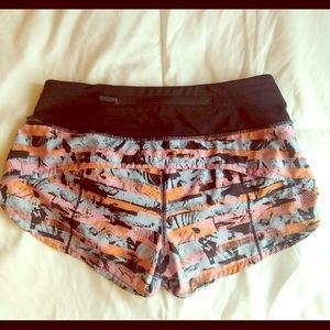 Lululemon speed shorts size 2